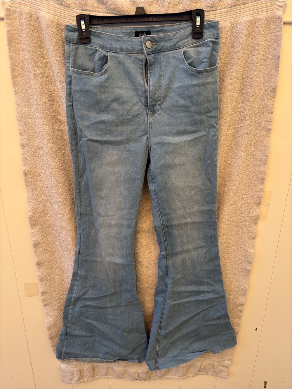 Bell bottom jeans